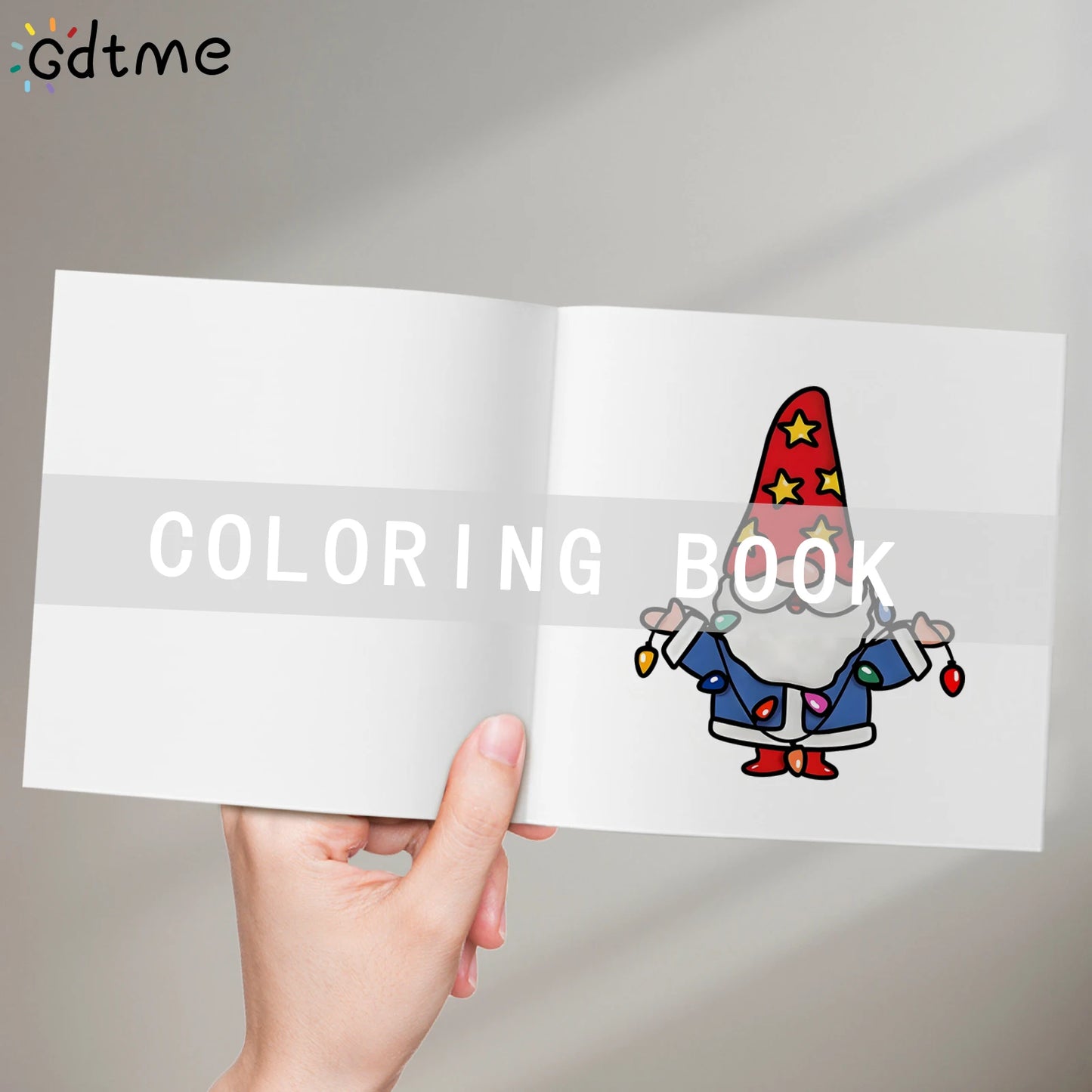 COZY GIRL Christmas Coloring Book – Montessori Educational Drawing & Graffiti Toy for Kids, Perfect Holiday Gift