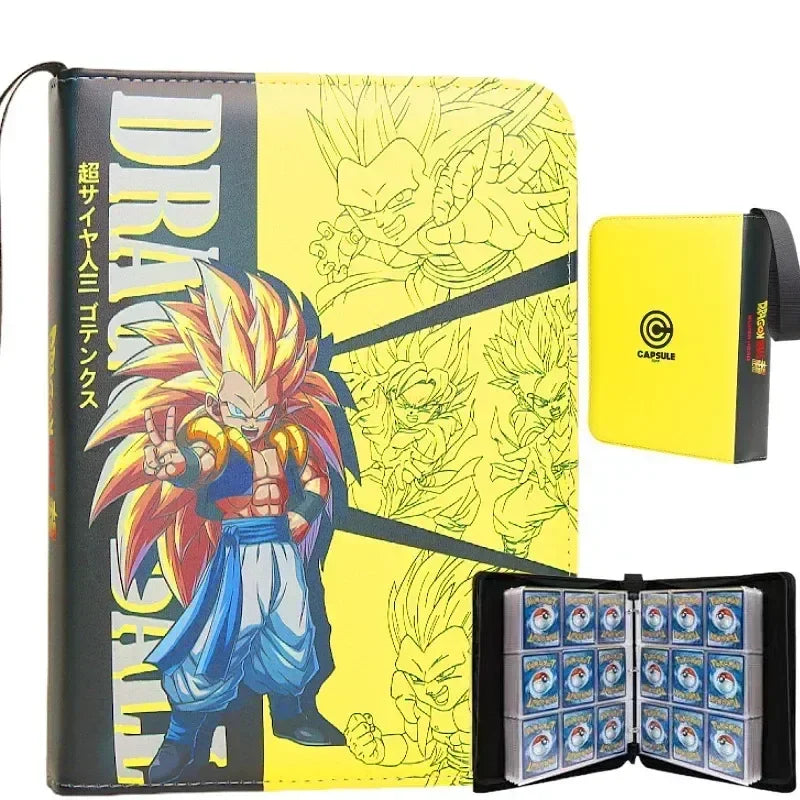Anime Dragon Ball Card Album – 400/900pcs Storage Binder for Vegeta IV Game Cards, Kids Gift