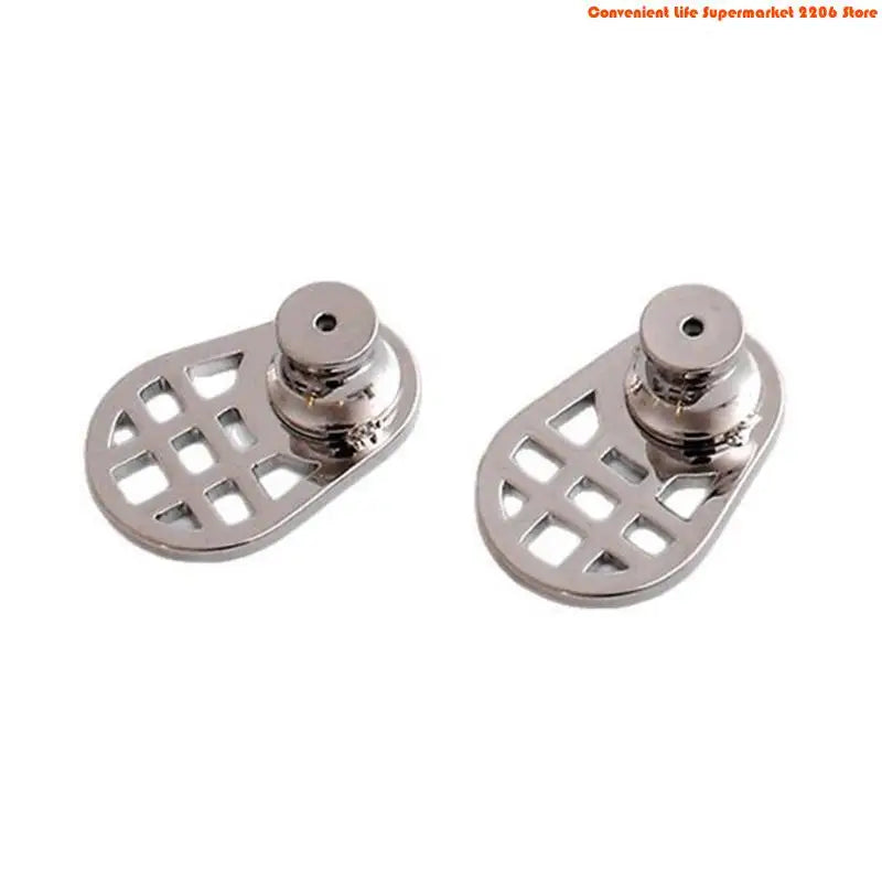 E06E Secure Locking Earring Backs – Sturdy Mesh Support for Heavy Earrings with Comfortable Fit