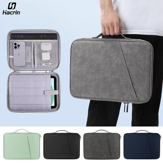 Tablet Sleeve Bag - Portable Pouch Case Compatible with Samsung Galaxy Tab S7 FE, S8, S9 Plus, A8, S6 Lite and Xiaomi Pad 5, 6 Pro, Redmi Pad SE