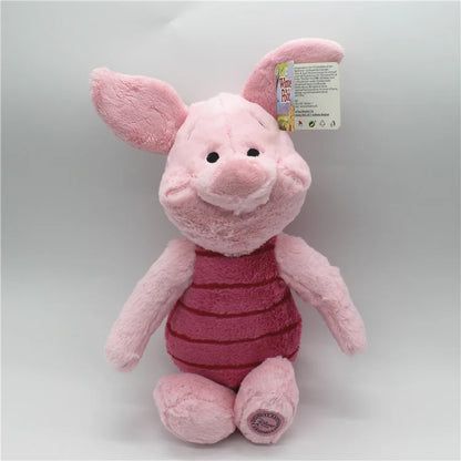 Disney Winnie The Pooh Plush Toy - Pooh Bear, Tigger, Eeyore & Piglet Stuffed Doll Birthday Gift