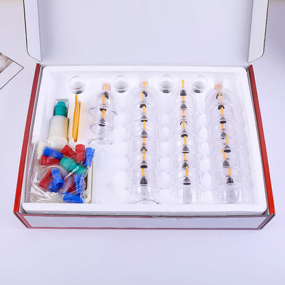 32-Can Thickened Household Vacuum Cupping Machine — Non-Glass Health Massage Tool