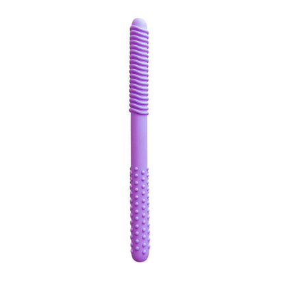 1/6pcs Baby Teething & Speech Therapy Chew Tubes – Hollow Molar Straw Oral Motor Training Teether Toys for Kids with Handle Grip