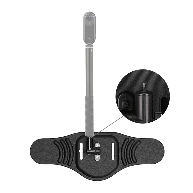 PULUZ Camera Waist Belt Strap Mount – EVA + PC Selfie Stick Bracket for GoPro, DJI OSMO, Insta360