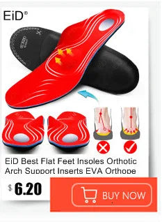 EiD Magnetic Therapy Foot Insoles – Soft Acupressure Sports Cushion for Men & Women