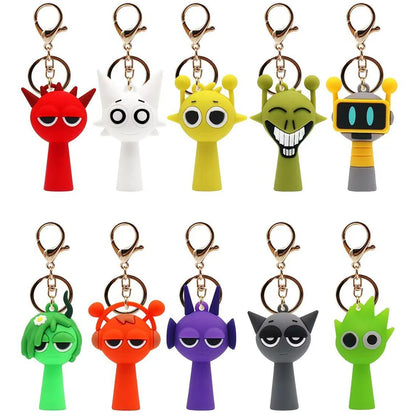 2025 Sprunki Action Figures Set — Sprunkies Game Collectible Toys Birthday Gift for Fans