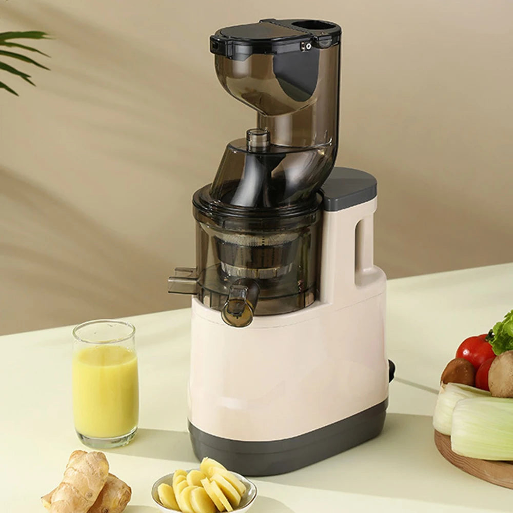 Houselin 7" Cold Press Juicer — Masticating Juicer Machine for Fruits & Vegetables