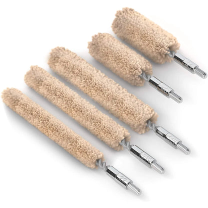 16PCS Tactical Gun Cleaning Kit – Universal Brass Rod for Handgun & Pistol Barrel Cleaning (.22/9mm/.40/.357 Caliber)