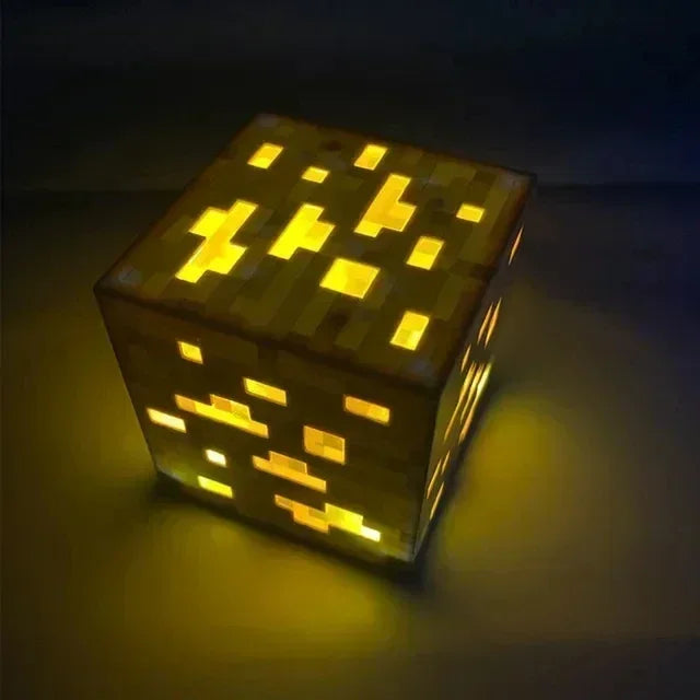 Brownstone Torch LED Night Light – USB Rechargeable Table Lamp for Game Room, Kids, and Festival Decor Gifts