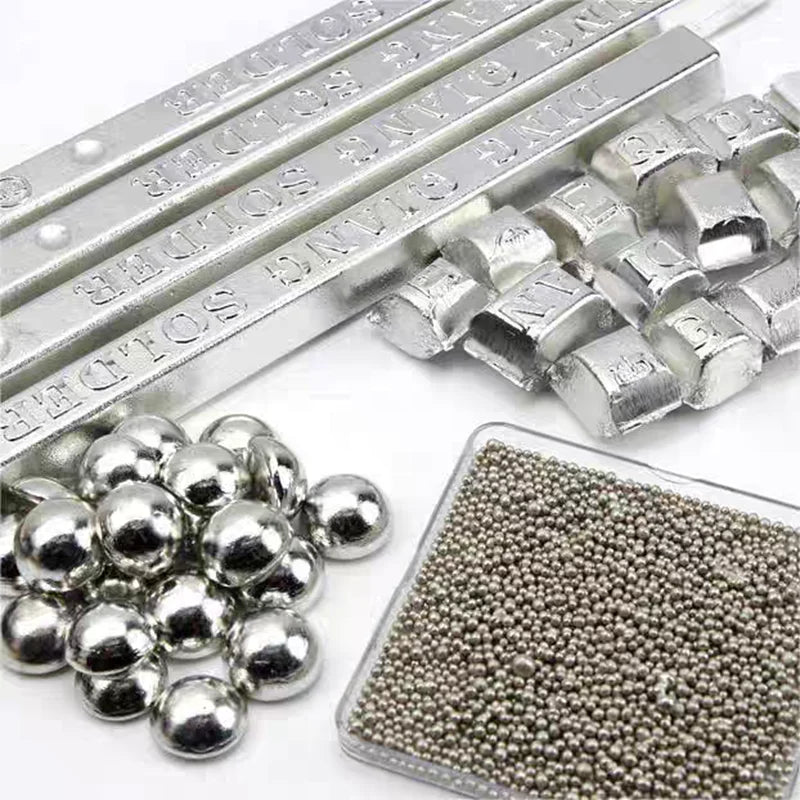 Pure Tin Ingot Block - 100g–300g High-Purity Tin Metal for Scientific Research & Element Collection