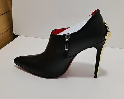 Women’s Pointed Toe Stiletto Heels - Sexy Thin High Heel Gladiator Dress Shoes for Summer Fashion