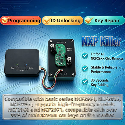 NXP NCF29 Chip Programmer - Reading, Writing, Cloning, Repairing & Programming Tool for NXP NCF29 Series Chips