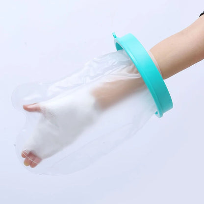 Waterproof Shower Cover for Adults — Cast & Bandage Protector for Arm, Leg, Hand, Wound & Fracture