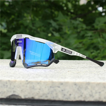 SCICON Cycling Glasses – UV400 Outdoor Sports Sunglasses for Men & Women, MTB & Road Bike Goggles Eyewear