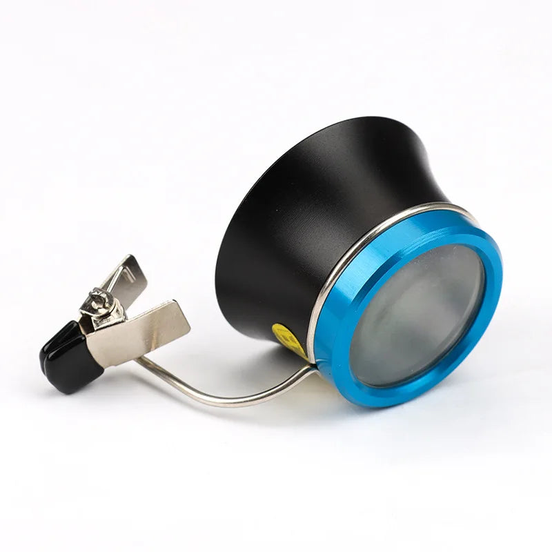 Versatile Eyeglass Magnifier Set: 5X 10X 20X Clip-On Eye Loupe Magnifying Lens - Portable Watchmakers Repair Tool for Precision Operations
