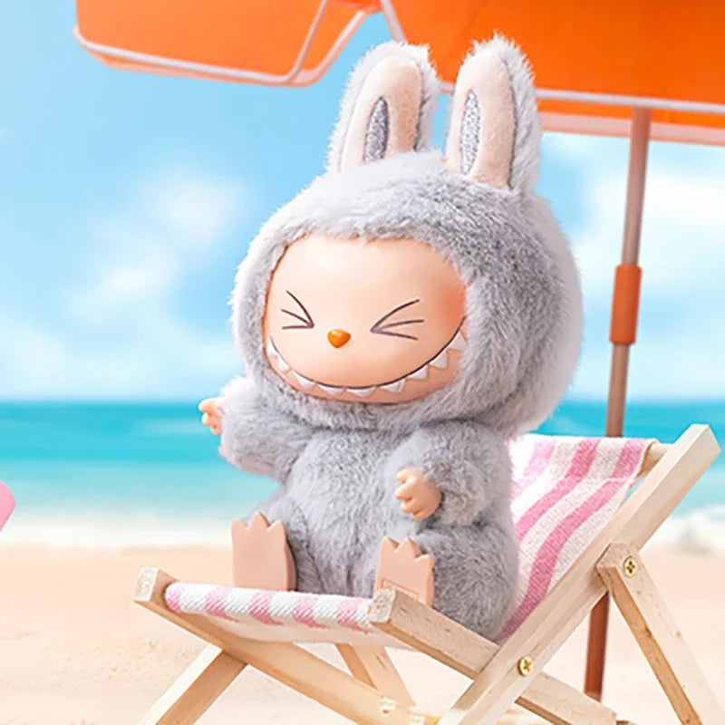 POP MART Labubu The Monsters — Have a Seat Series Vinyl Plush Blind Box, Cute Anime Doll Desktop Ornament