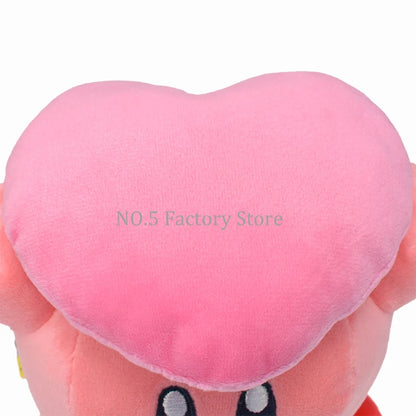 Kawaii Star Kirby Plush Doll — Heart-Shaped Cartoon Stuffed Toy | Peluche for Children, Christmas & Birthday Gift