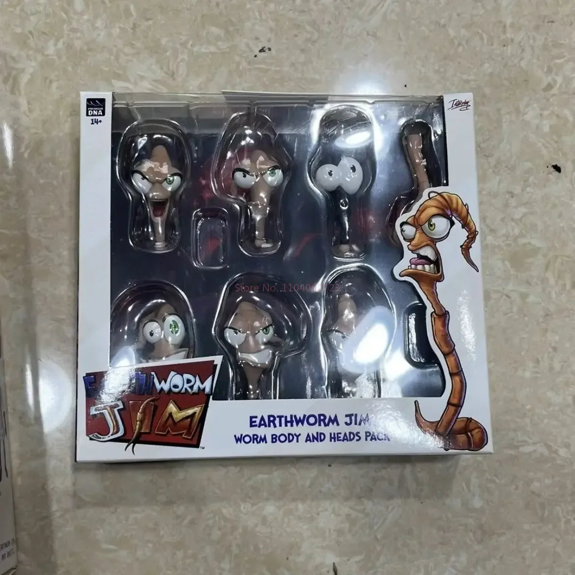 Genuine Earthworm Jim 2.0 PDNA 1/12 Scale Psy-Crow & Bob The Killer Action Figures – Collectible Worm Body Toys & Gifts