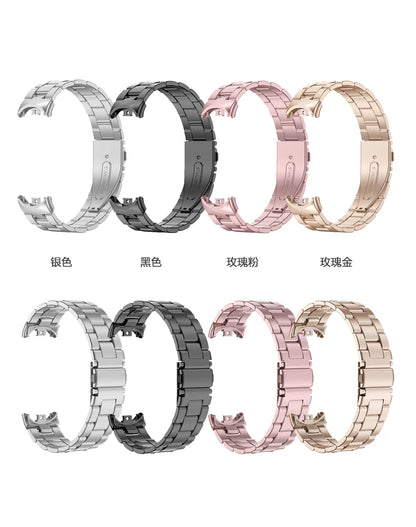 Metal Strap for Xiaomi Mi Band 8 & 9 – Screwless Stainless Steel Bracelet Wristband