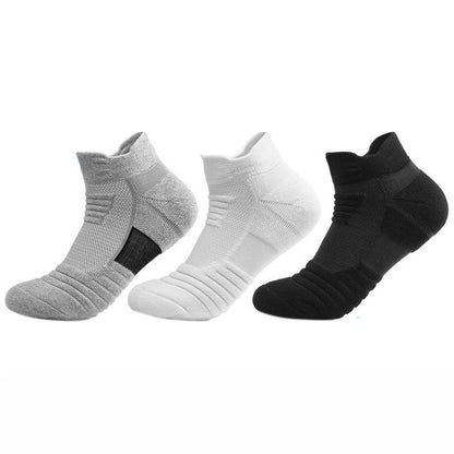 Anti-Slip Cotton Football Socks: Breathable Deodorant Sport Socks for Men & Women - Short/Long Tube Soccer Basketball Socks (Size 39-45)
