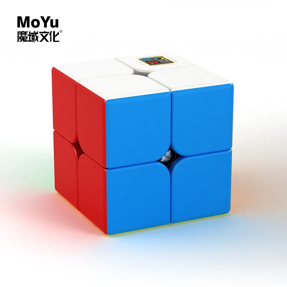 ECube MoYu Meilong 2 2x2x2 Neo Cube — Stickerless Speed Puzzle Toy for Kids & Adults, Educational Gift