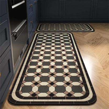 Non-Slip Kitchen & Living Room Floor Rug – Long Area Mat for Entrance, Home Decor