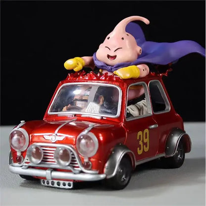 12cm Dragon Ball Z Fat Buu Figure – Majin Buu PVC Collectible Toy, Mr. Satan Car Statue, Anime Model Gift