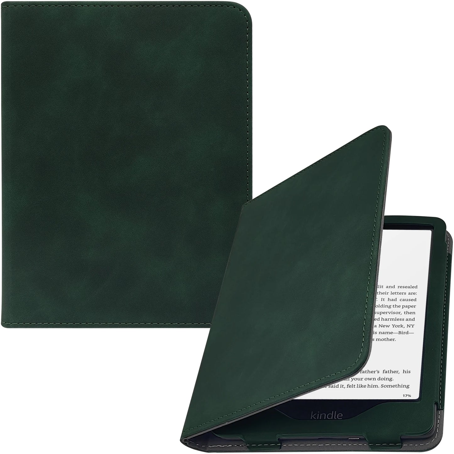 2024 All-New Kindle Paperwhite 12th Gen 7" Case - Signature Edition Cover with Auto Sleep/Wake, Double Hand Strap and Stand