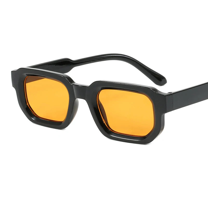 Vintage Rectangle Sunglasses for Men & Women – Retro UV400 Luxury Brand Design Eyewear