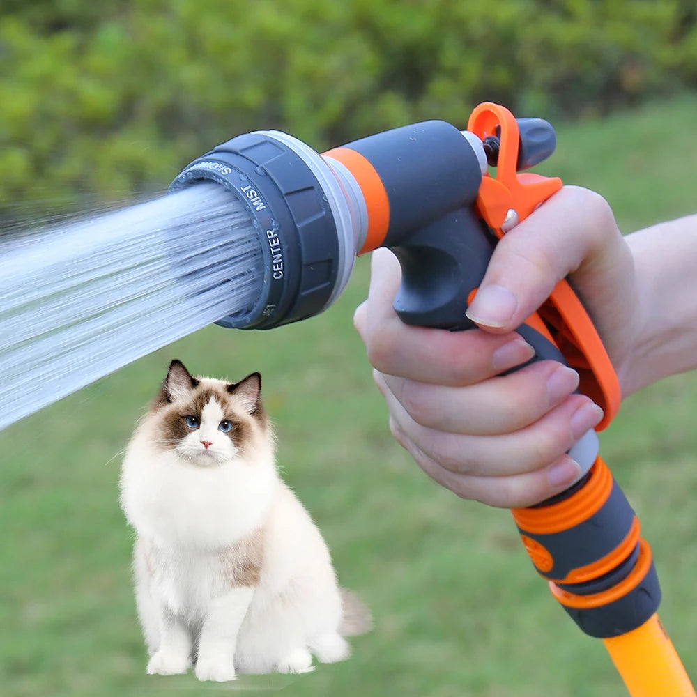 High-Pressure Garden Spray Gun Set - Home Irrigation, Lawn Watering, Garden Sprinkler & Car Wash Nozzle