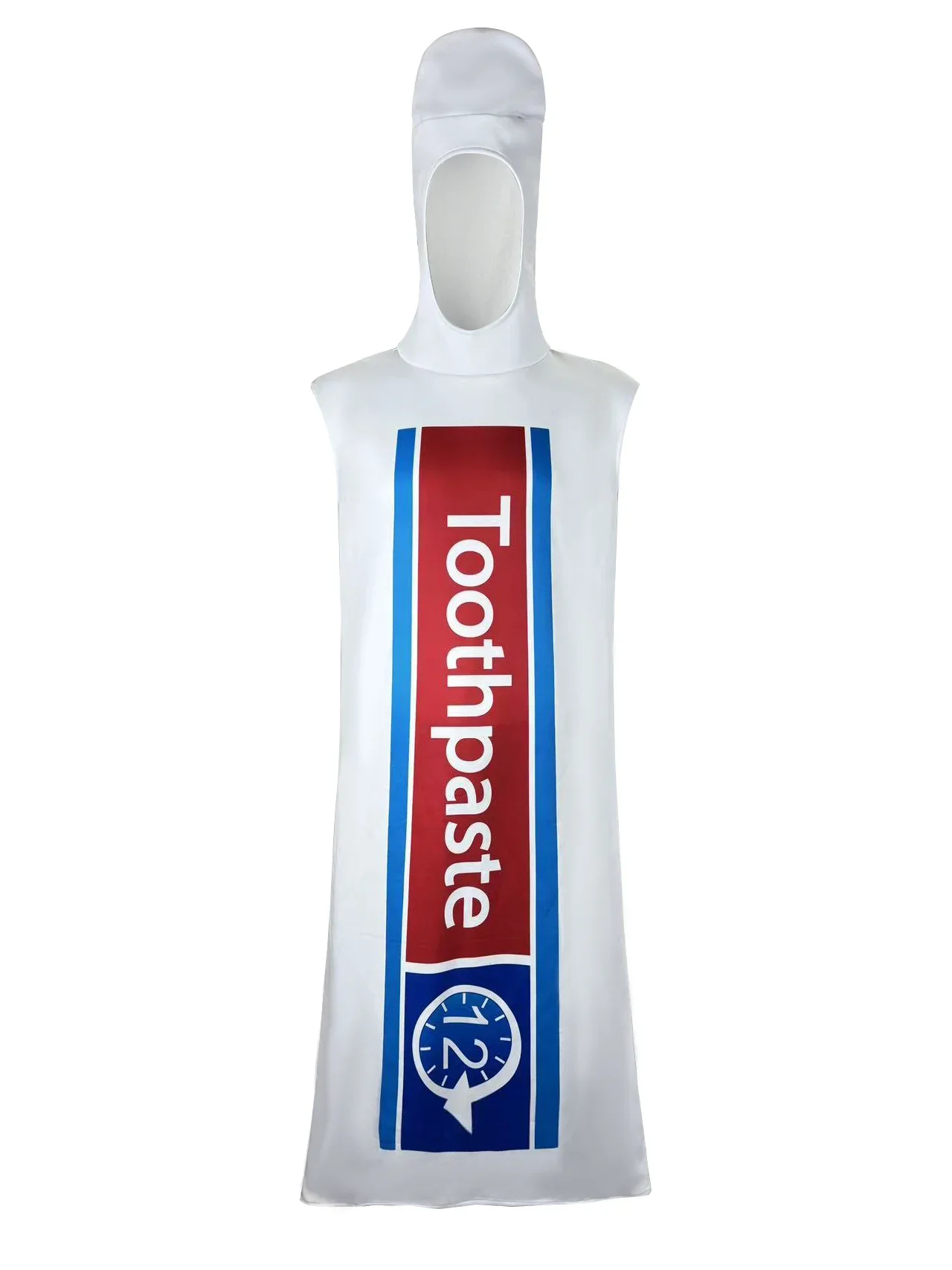 Couples Toothbrush & Toothpaste Cosplay Costume - Funny Halloween Role-Play Party & Performance Outfit