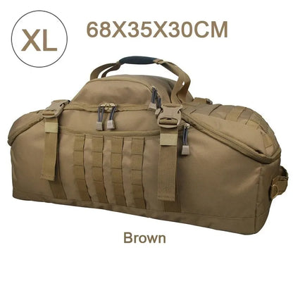 LQARMY 60L/80L Tactical Camping Backpack - Molle Hiking, Travel & Climbing Rucksack for Men