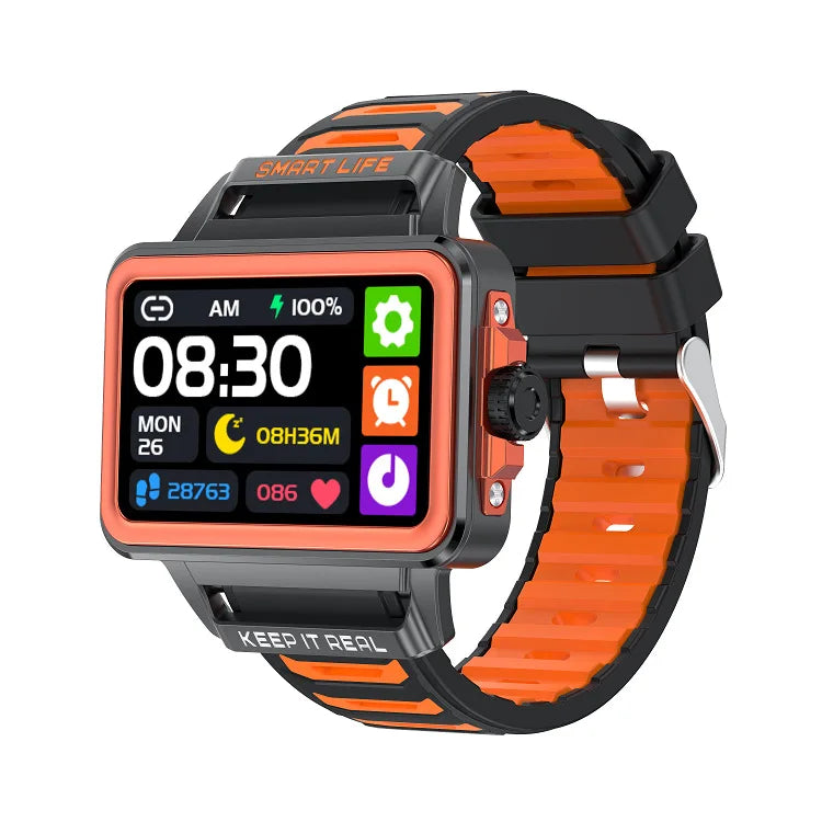 S666 Smart Watch - Waterproof Sports Smartwatch with Heart Rate Monitor for iOS & Android Phones