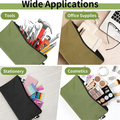 Waterproof Multi-Function Tool Bag – Wear-Resistant Zipper Pouch for Camping, Gardening & Woodworking