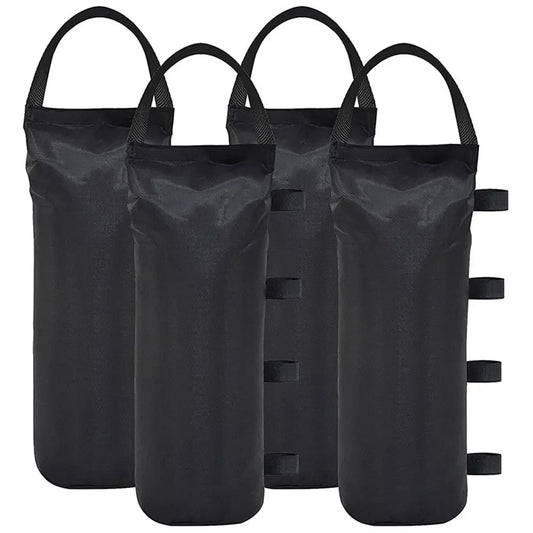 4Pcs Camping Tent Sandbags - 600D Oxford Fabric Waterproof Leg Weights for Gazebos & Canopies