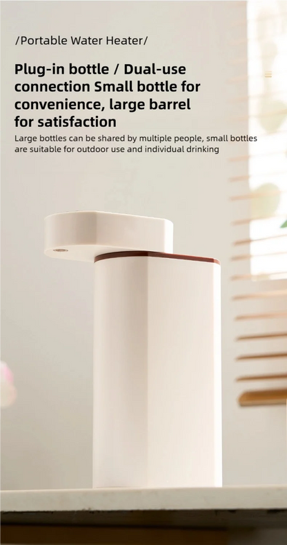 2000W Instant-Heat Water Dispenser – 3-Second Rapid Heating Portable Dispenser for Mineral & Bottled Water