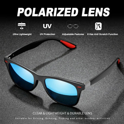 Night Vision Polarized Sunglasses – PC Frame Day & Night Driving Glasses for Men, Outdoor Sports