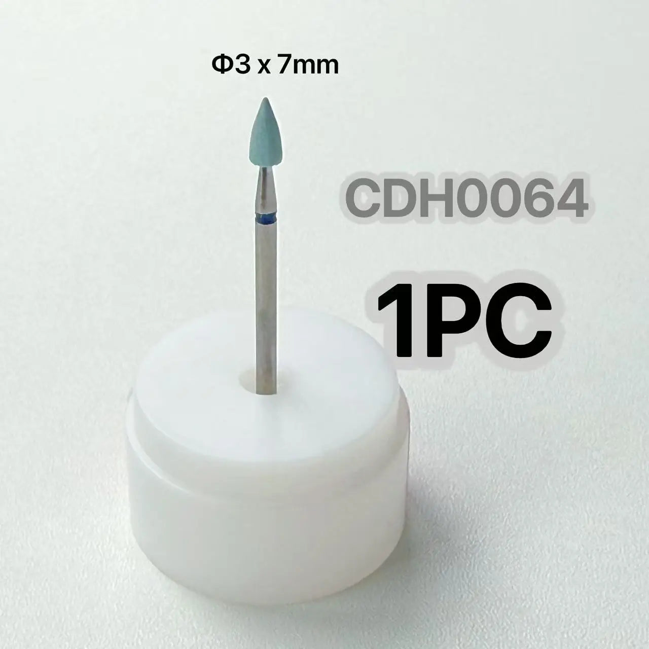 Diamond Polishing Stone Grinder - 2.35mm Shank Coarse Grit Polishing Head for Precision Finishing