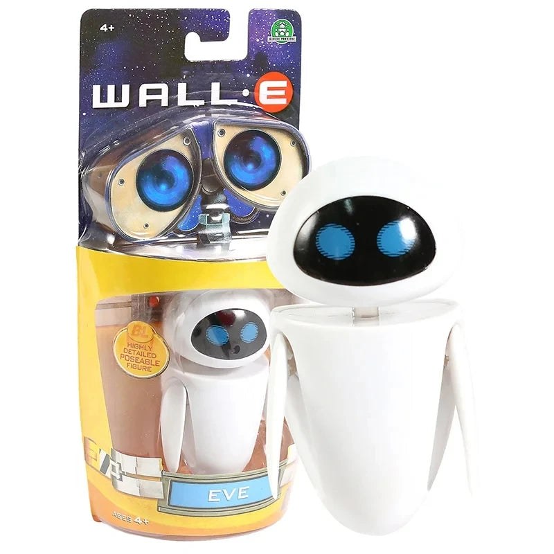 Wall-E Robot PVC Action Figure Collection | Wall E & EVE Model Toys Dolls | Perfect Children's Christmas Gift | Available in 6cm/10cm Sizes