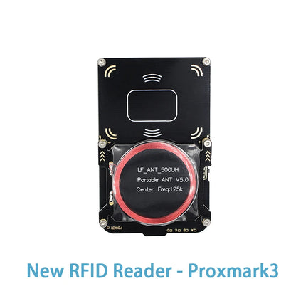 New Proxmark3 5.0 RFID Card Reader – 512M IC/ID Key Writer & NFC Smart Chip Copier Programmer Kit with UID S50 Decoder
