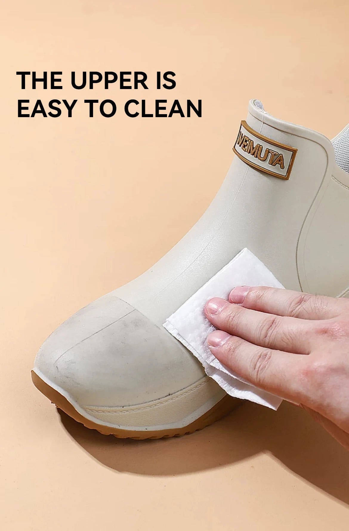 New Waterproof Rain Shoes for Women & Men – Ankle Rain Boots, Anti-Slip, Wear-Resistant, Plush for Summer & Winter