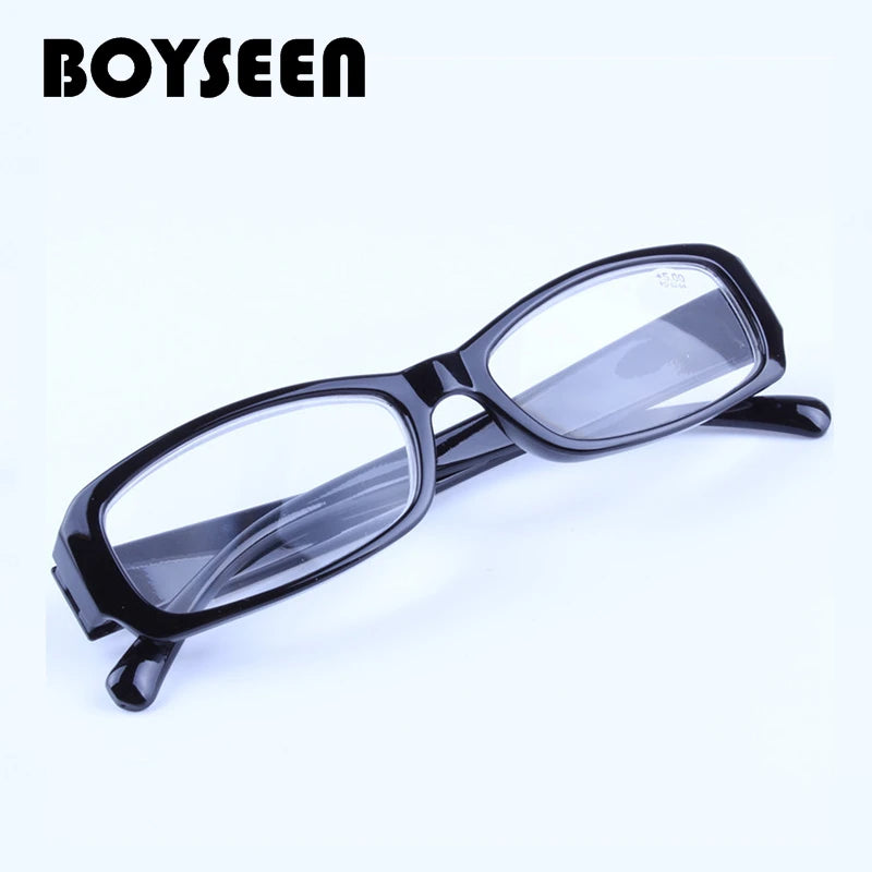 High Power Reading Glasses +400/+450/+500/+550/+600 – Unbreakable Presbyopic Eyewear for Farsighted Users