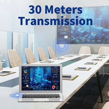 5.8G 1080P Wireless HDMI Video & Audio Transmitter Receiver – 30M Extender Display Adapter for TV Box, Monitor, Projector & PC
