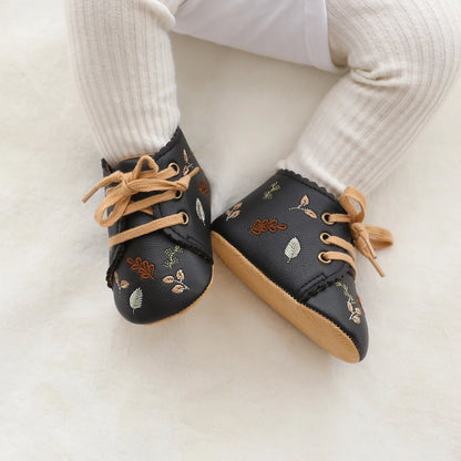 Infant Baby Sandals – Summer Newborn Crib Shoes, Flat First Walkers for Boys & Girls, Wedding Dress Shoes