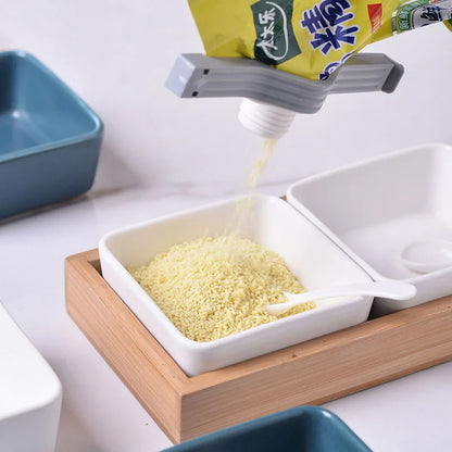Screw Cap Sealing Clip for Seasoning, Milk Powder, Salt Bags - Snack Food Preservation Gadget & Kitchen Accessory