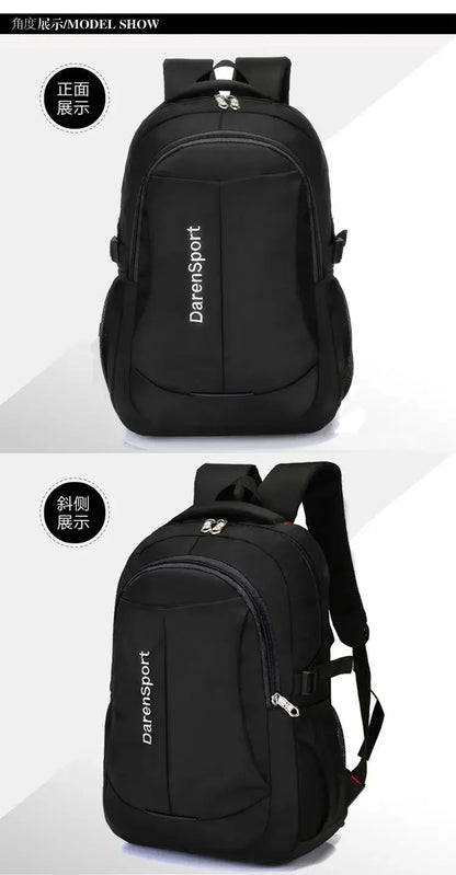 Oxford Shoulder Backpack – Fashionable Lightweight Waterproof Laptop Rucksack, Large Capacity School Bag for Students