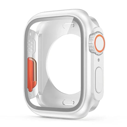 Hard PC Front & Back Screen Protector Case for Apple Watch Series 4-9 & SE/Ultra – 40mm-45mm iWatch Cover