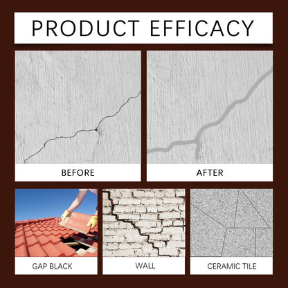 Concrete Crack Filler Sealant – Quick-Drying Waterproof Self-Leveling Adhesive for Driveway Repair, Masonry Gaps, and Concrete Sealing
