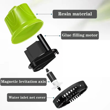 Submersible Water Pump – Ultra-Quiet for Fish Tanks, Ponds, Hydroponics, Fountains, 6W-100W, 110V-220V
