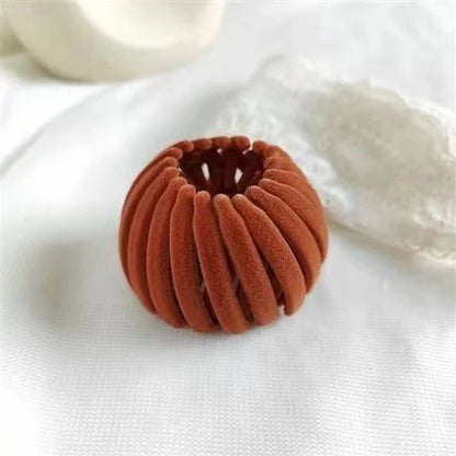 Bird Nest Ponytail Hair Clips – Magic Lazy Braider Hair Rings & Hairpins, Simple Hair Styling Accessories for Women